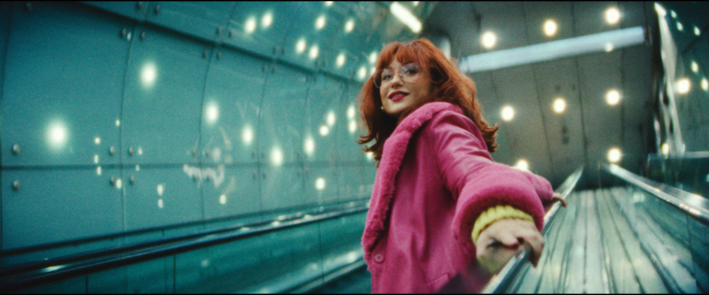 The same frame through the 8 mm film emulation